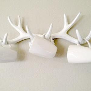 Faux Deer Antlers Wall Decor• Jewerly Rack