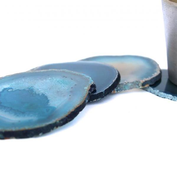 Agate Coasters, Home Decor, Office Space, Wedding Gifts, Housewarming, Coffee Table Decor